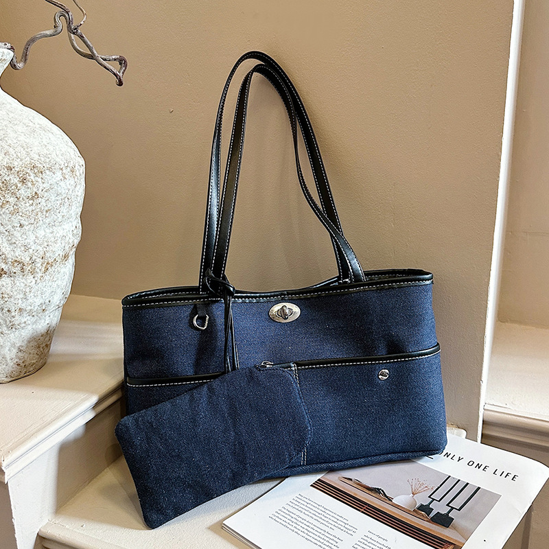 Women'S Work Bags Designer - حقيبة يد نسائية من الدنيم بتصميم