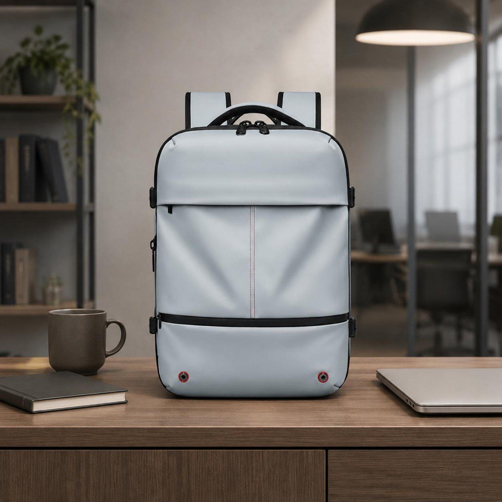 Women Bags For Office - حقيبة ظهر نسائية للسفر قابلة للتوسيع،