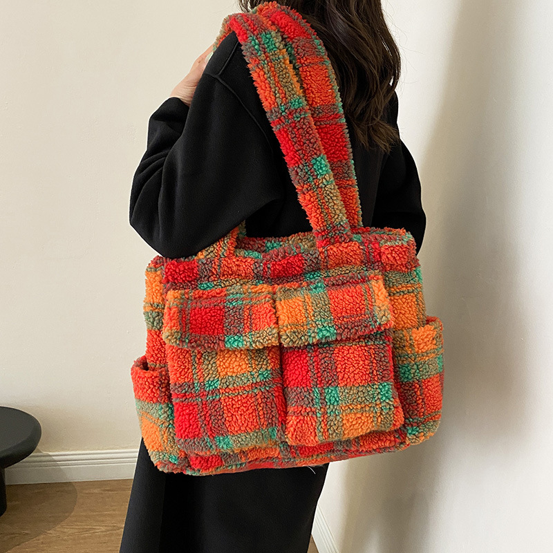 Women'S Tote Bags Designer - حقائب حمل من صوف الضأن للنساء