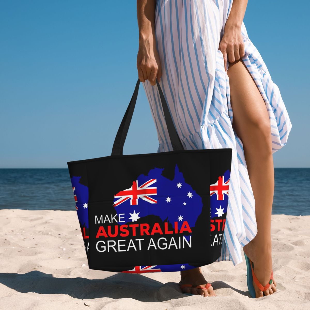 Women Bags Australia - حقيبة حمل كبيرة للشاطئ والرياضة واليوجا
