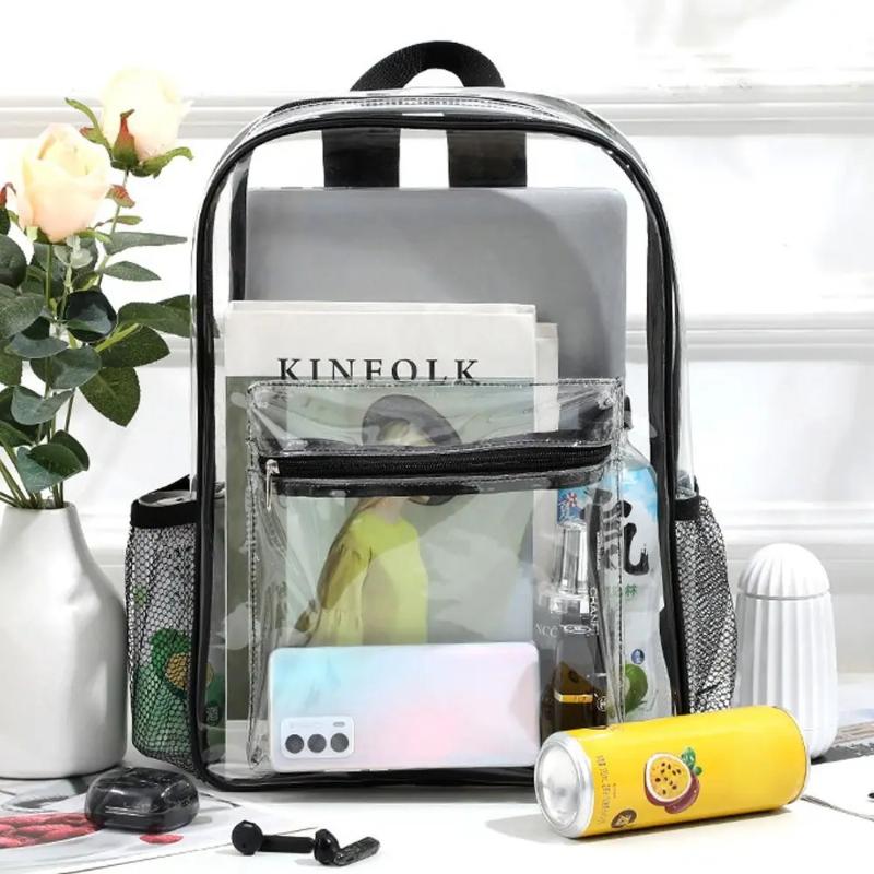 Women'S Xl Bags - حقيبة ظهر شفافة من PVC للرياضات