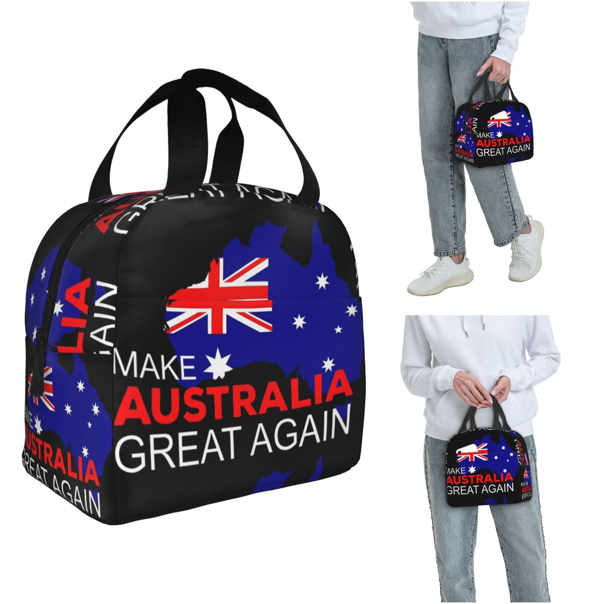 Women Bags Australia - حقيبة غداء معزولة من Make Australia