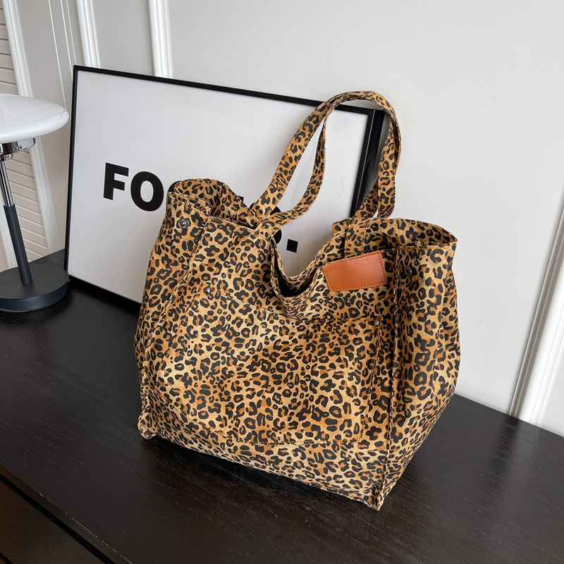 حقيبة يد بنمط الفهد، حقيبة كتف - مراجعة Women'S Work Bags Tote وسعره