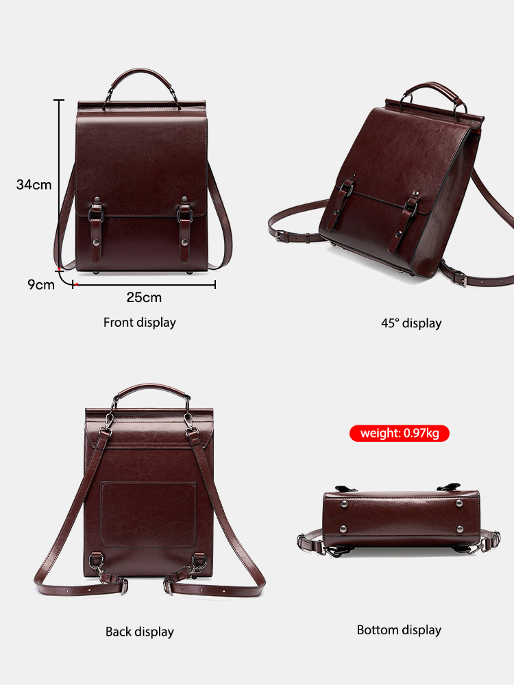 حقيبة ظهر نسائية عصرية من Zenc - مراجعة Women Bags For Office وسعره