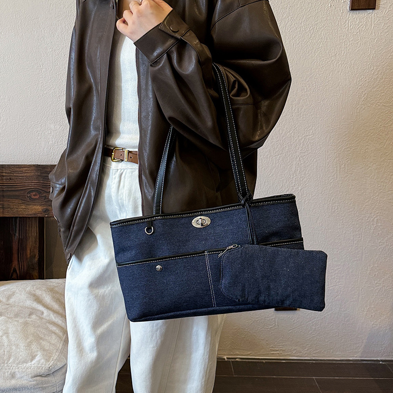 حقيبة يد نسائية من الدنيم بتصم - مراجعة Women'S Work Bags Designer وسعره