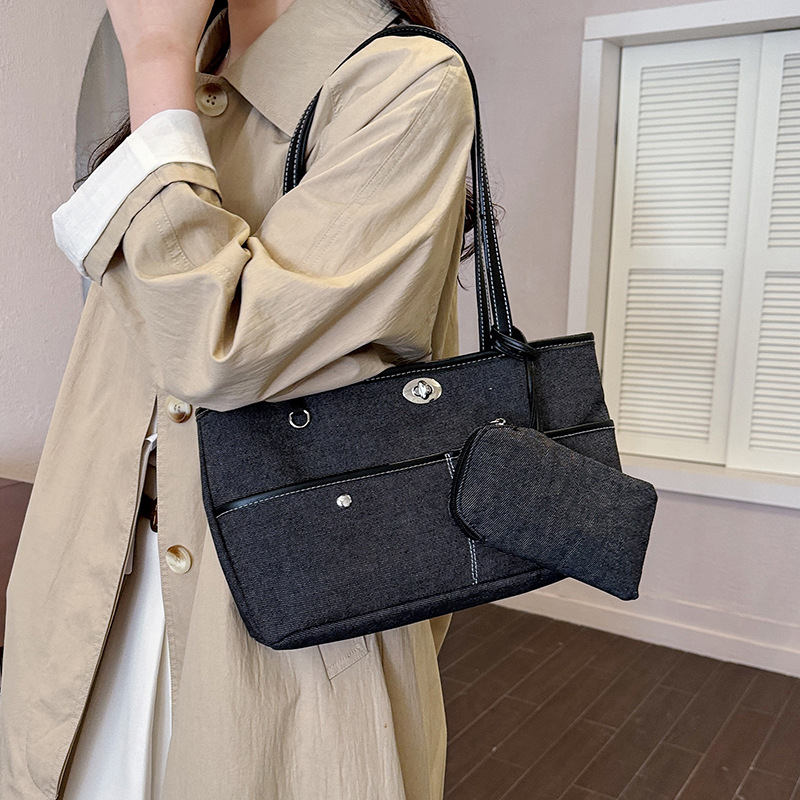 حقيبة يد نسائية من الدنيم بتصم - مراجعة Women'S Work Bags Designer وسعره