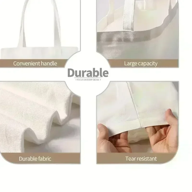 حقيبة قماشية بتصميم فيونكة الك - مراجعة Shopper Tote Canvas وسعره