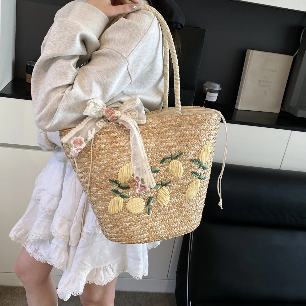 سعة كبيرة حقيبة كتف الشاطئ مصم - مراجعة Women'S Tote Bags Designer وسعره