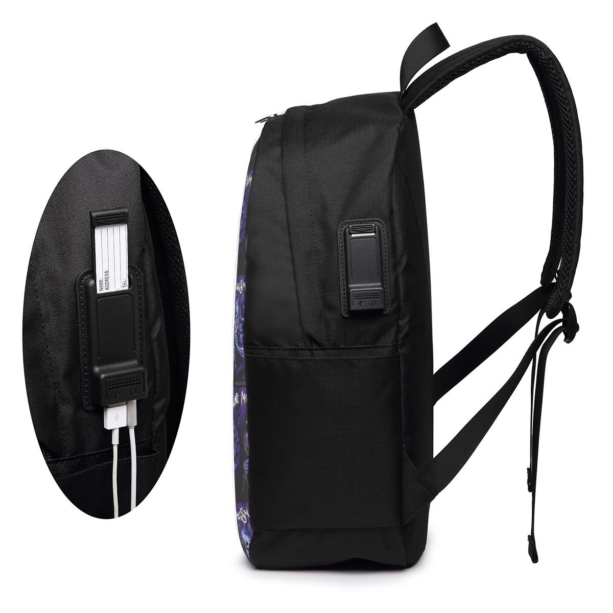 حقيبة ظهر بيضاء من Motionless  - مراجعة Women Bags College وسعره