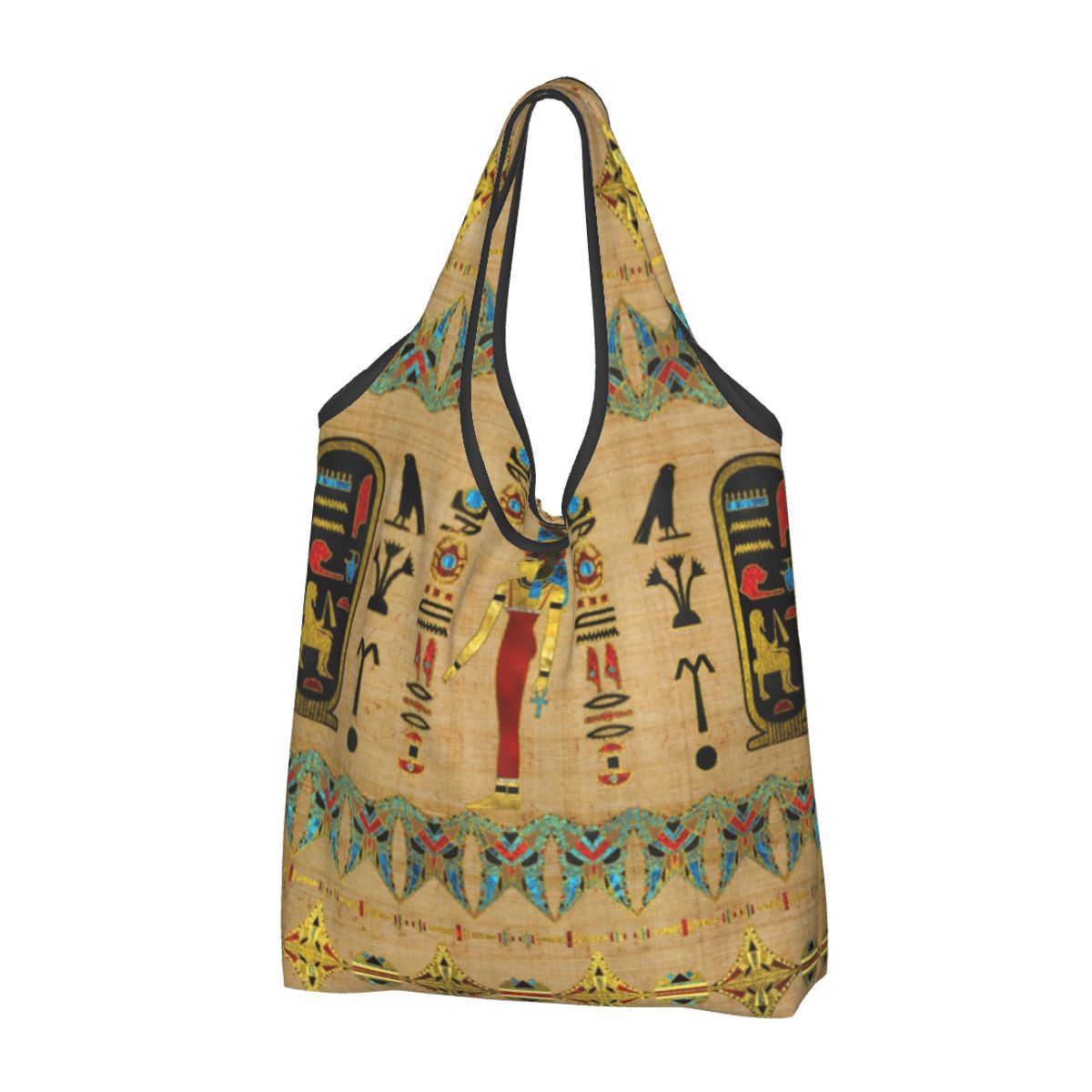 حقيبة تسوق ذات رمز مصري ، طباع - مراجعة Women Bags Egypt وسعره