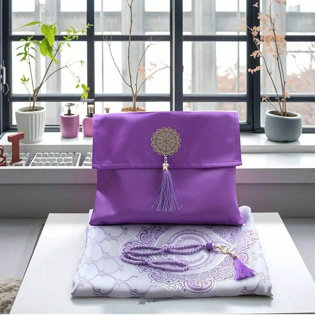 سجادة صلاة المسلمين مع الخرز ح - مراجعة Women Bags For Eid وسعره