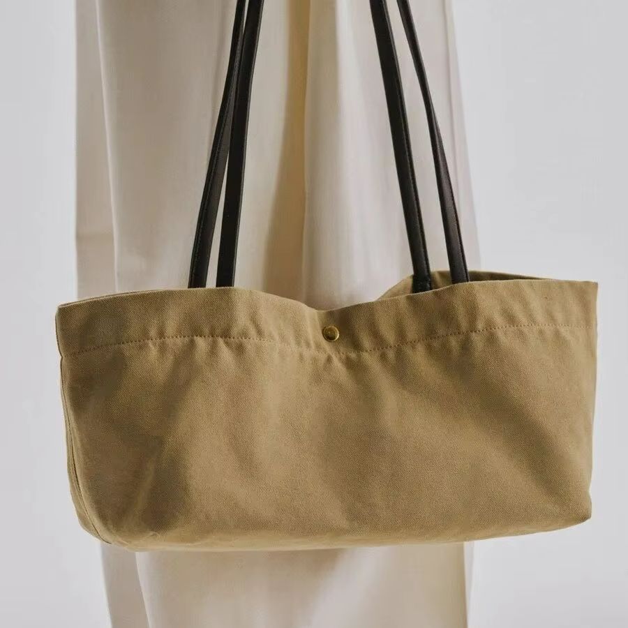 حقيبة كتف عصرية جديدة بحزام قم - مراجعة Shopper Tote Canvas وسعره
