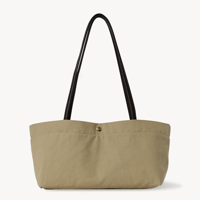 حقيبة كتف عصرية جديدة بحزام قم - مراجعة Shopper Tote Canvas وسعره