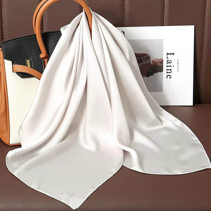 الفاخرة بلون الحرير وشاح مربع  - مراجعة Women Bags For Office وسعره