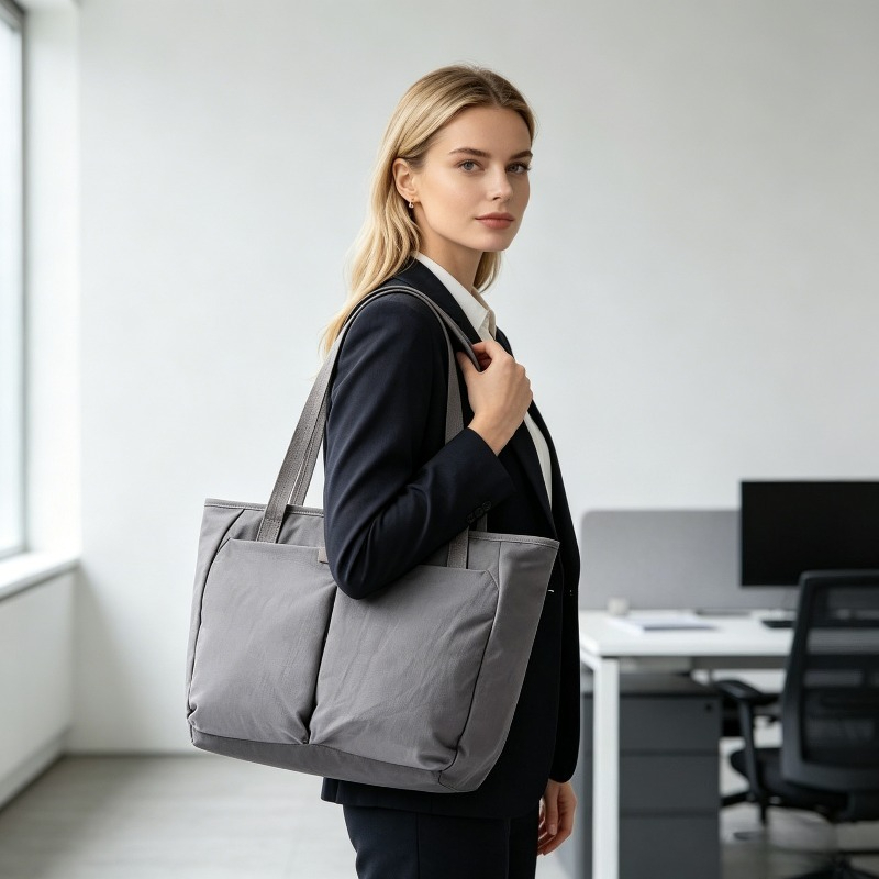 حقيبة كتف نسائية كبيرة مع جيب  - مراجعة Women'S Work Bags Tote وسعره