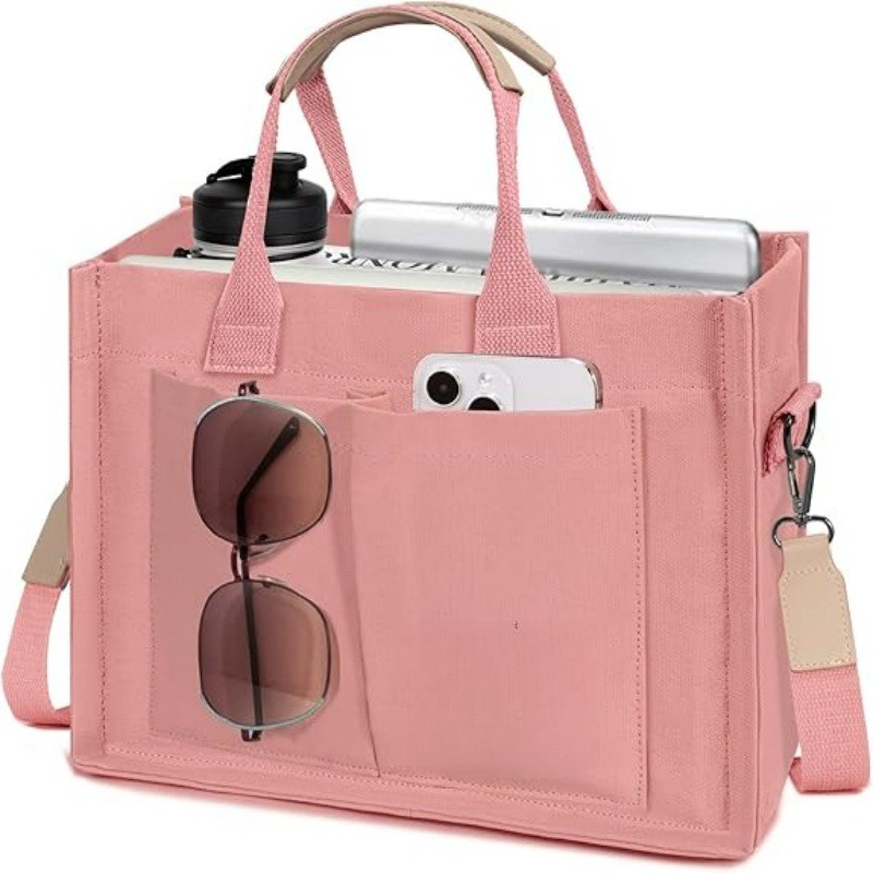 حقيبة حمل كبيرة من القماش للنس - مراجعة Women'S Work Bags Tote وسعره