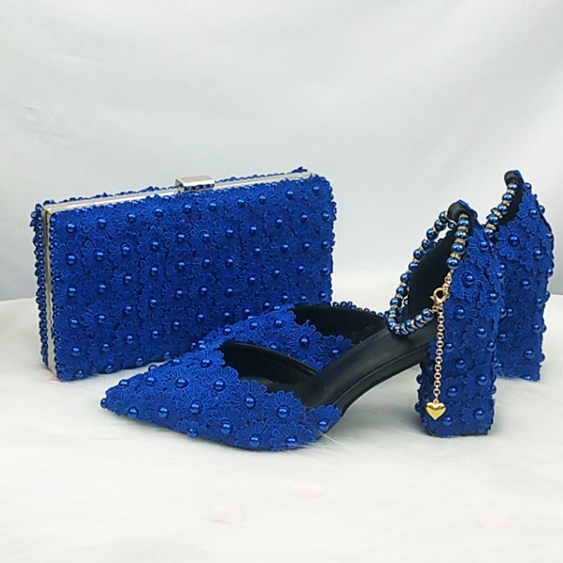 أحذية زفاف باويا فانغ زرقاء وب - مراجعة Women Bags For Party وسعره
