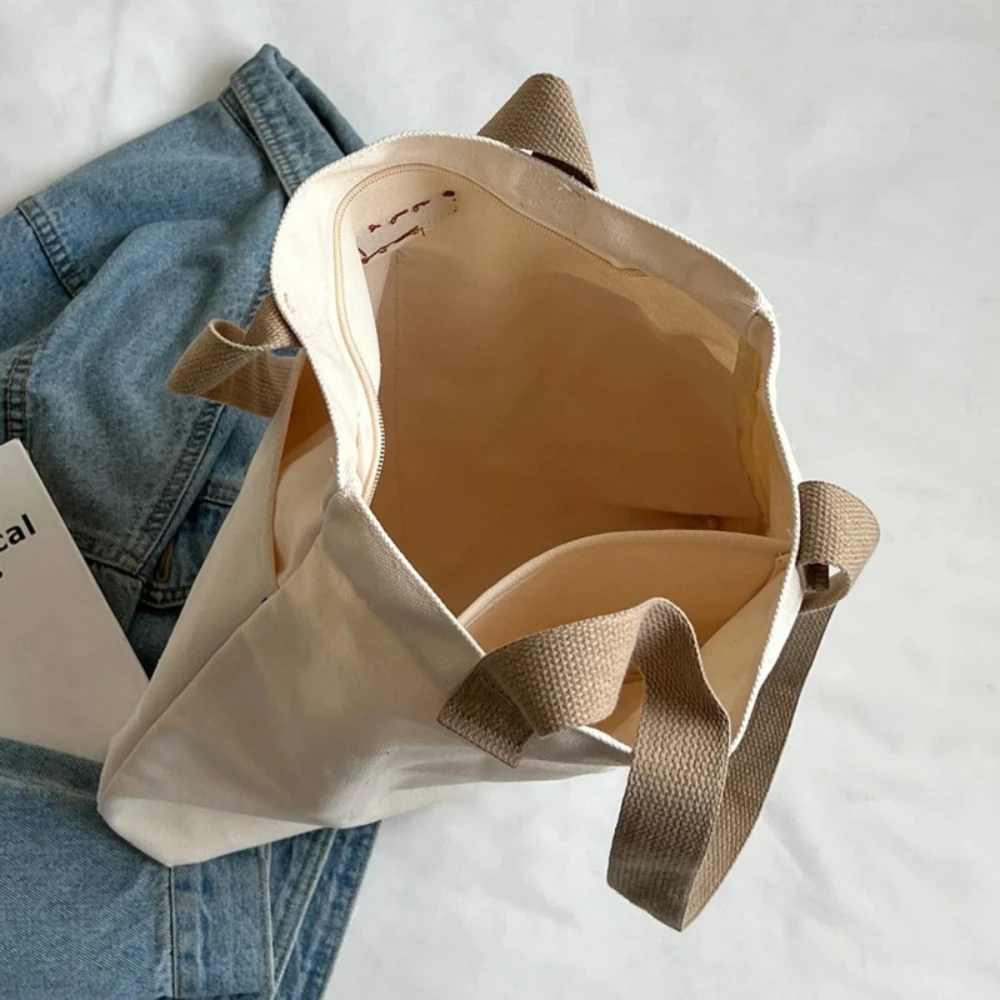 حقيبة يد نسائية قماشية كبيرة ا - مراجعة Shopper Tote Canvas وسعره