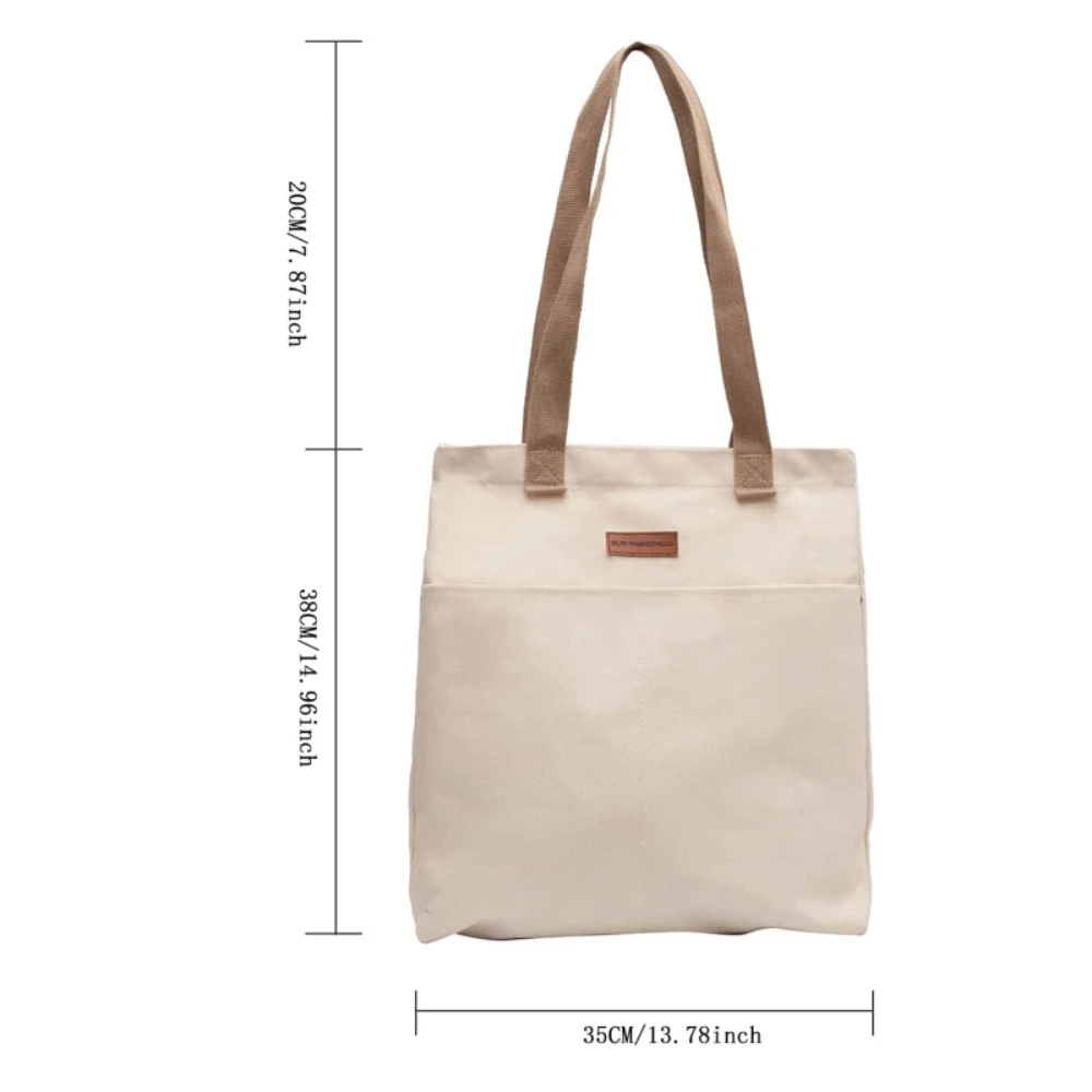 حقيبة يد نسائية قماشية كبيرة ا - مراجعة Shopper Tote Canvas وسعره