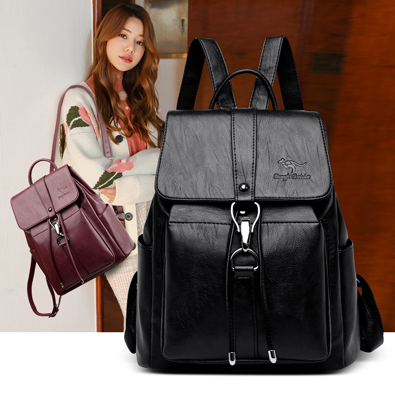 حقيبة ظهر مضادة للسرقة للنساء  - مراجعة Women'S Xl Bags وسعره