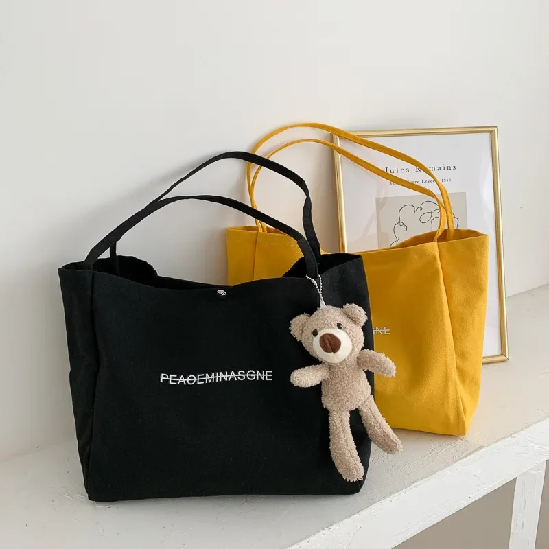 حقيبة قماشية يابانية كبيرة الس - مراجعة Shopper Tote Canvas وسعره