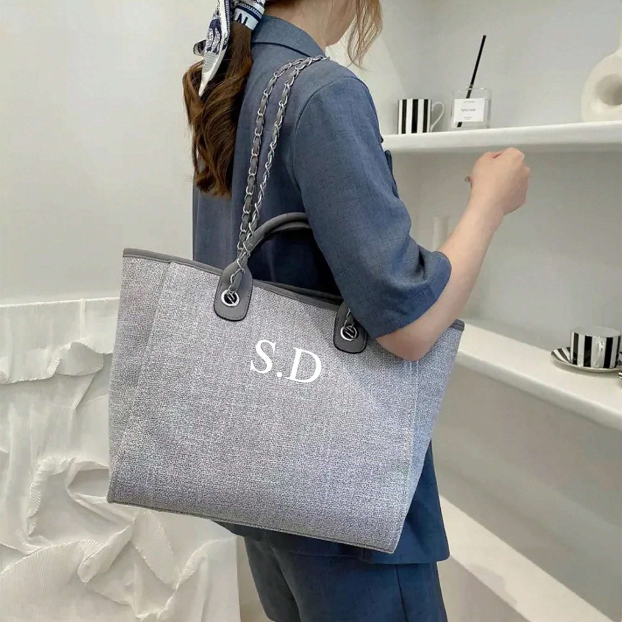 حقيبة يد نسائية كورية مخصصة وع - مراجعة Women'S Tote Bags Designer وسعره