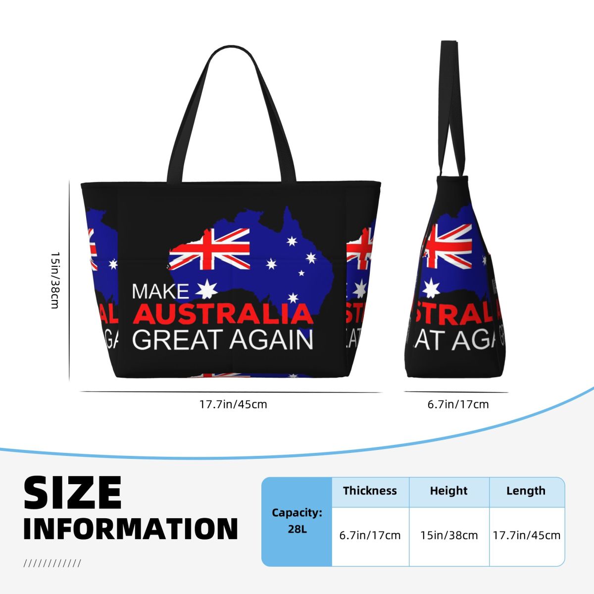 حقيبة حمل كبيرة للشاطئ والرياض - مراجعة Women Bags Australia وسعره