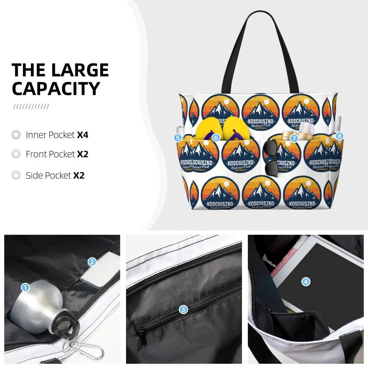 حقيبة حمل للشاطئ من مونت كوسيو - مراجعة Women Bags Australia وسعره