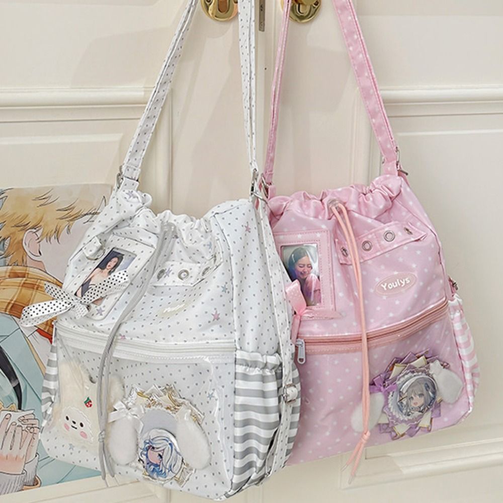 حقيبة ظهر إيتا بنمط منقط لطيف  - مراجعة Shopper Tote Canvas وسعره