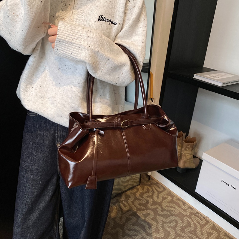 الشتاء النفط بولي Leather الجل - مراجعة Women'S Work Bags Tote وسعره