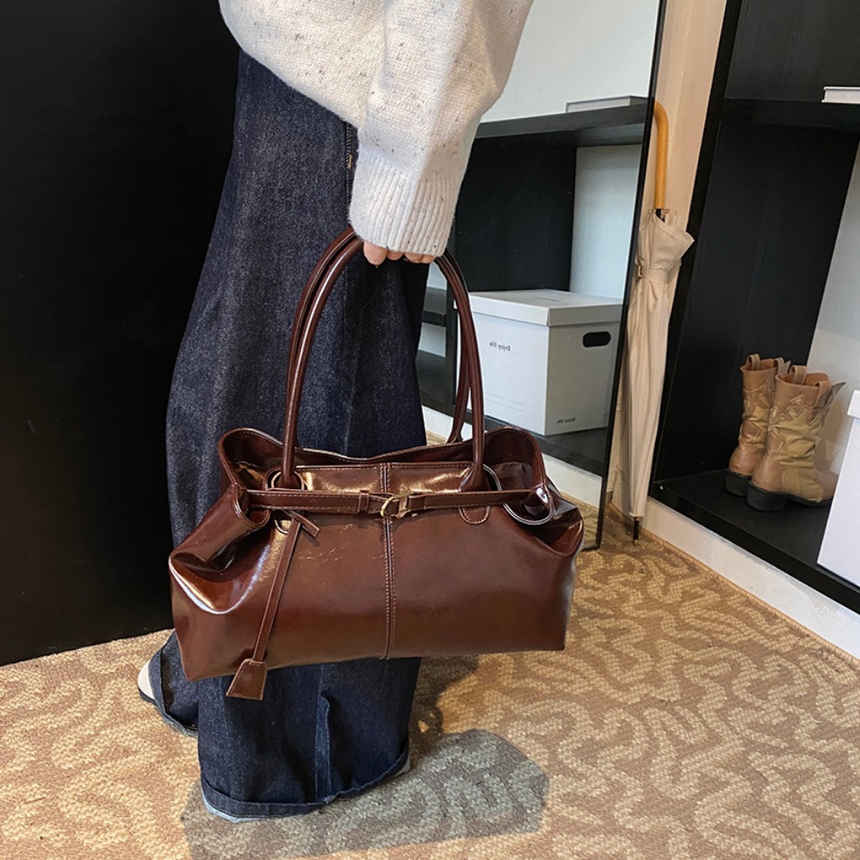 الشتاء النفط بولي Leather الجل - مراجعة Women'S Work Bags Tote وسعره