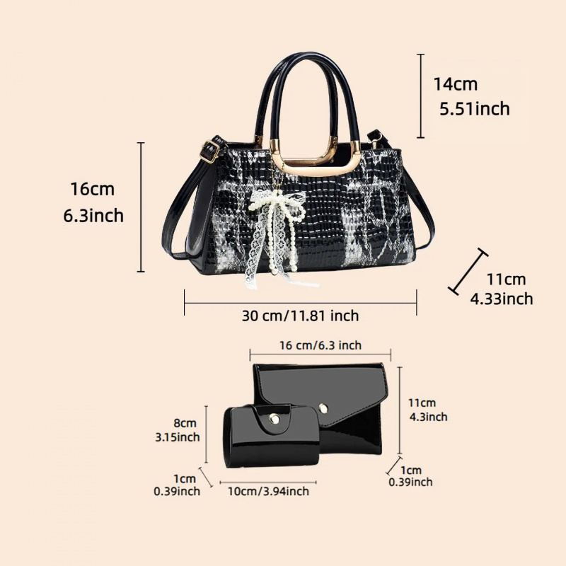 مجموعة حقائب يد نسائية، حقيبة  - مراجعة Women Bags For Party وسعره