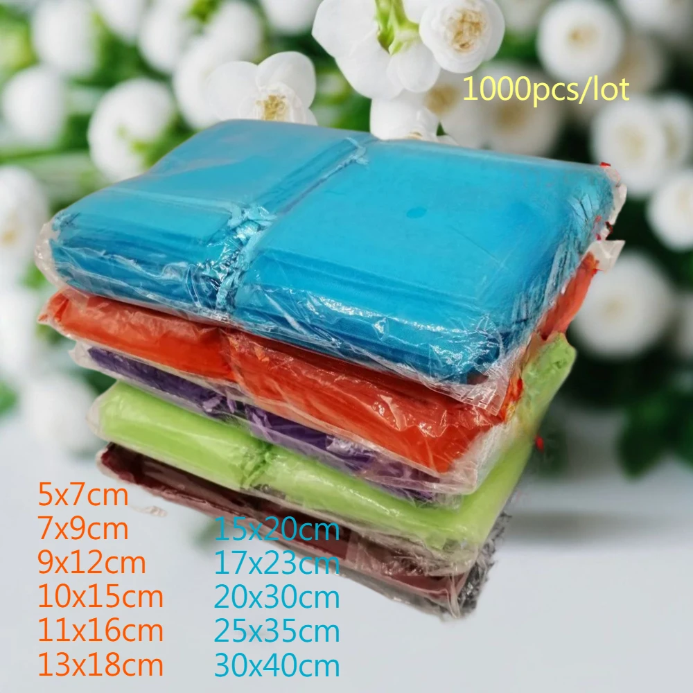 11 أحجام 1000 قطعة أكياس هدايا - مراجعة Women Bags For Eid وسعره