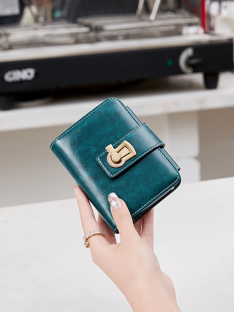 محفظة نسائية قصيرة ثلاثية الطي - مراجعة Women Bags Flipkart وسعره