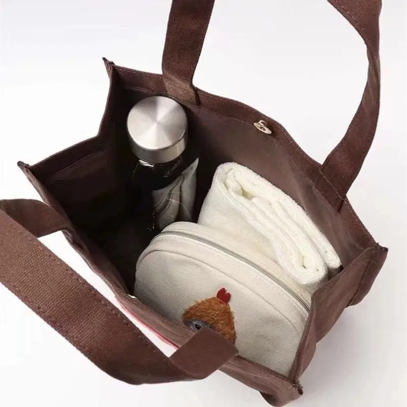 حقيبة كتف قماشية يدوية الصنع ب - مراجعة Shopper Tote Canvas وسعره