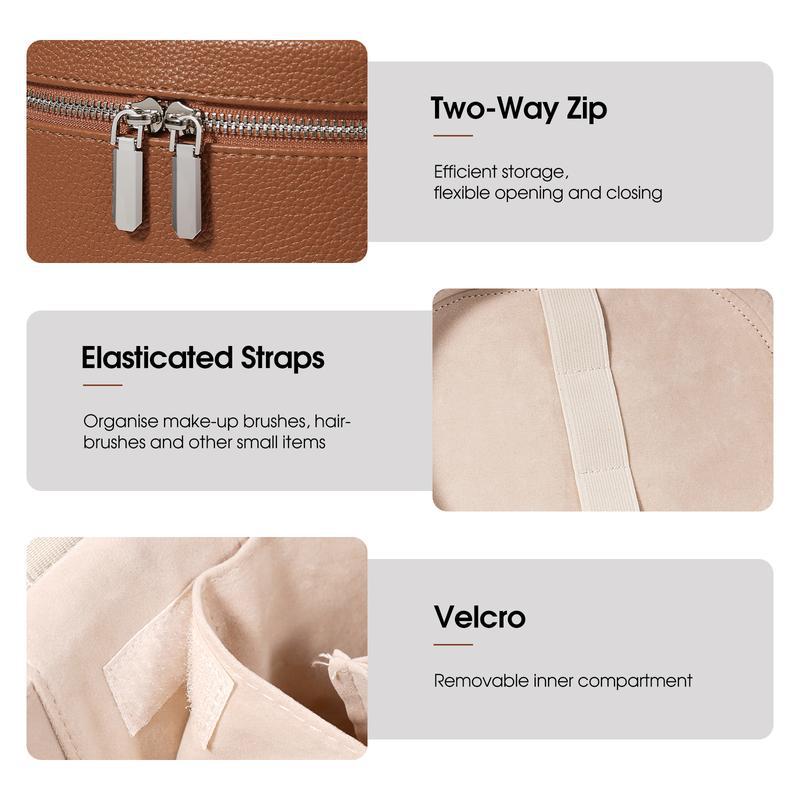 حقيبة مكياج كبيرة السعة من الج - مراجعة Women'S Xl Bags وسعره